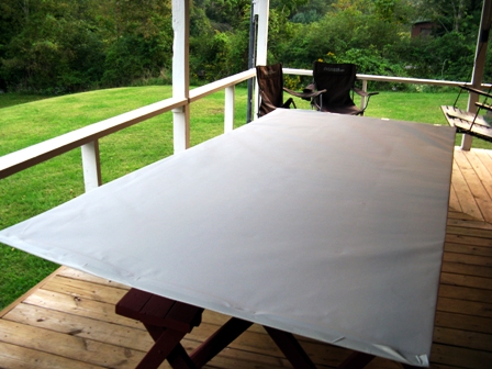 One canvas sort of stretched -- it needed a bit more muscle.