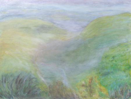 Rain on the Pine Creek Gorge: from Bradley Wales